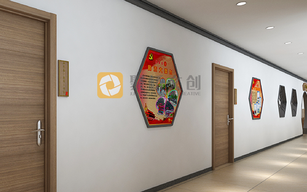 广东红色文化设计公司分享，校园红色文化长廊怎样设计主题
