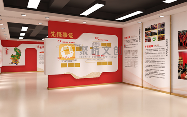 深圳党建展厅设计，分享电力设备企业党建展厅设计主题