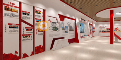 红色展览馆的主题设计思路，展现历史的精神与脉络